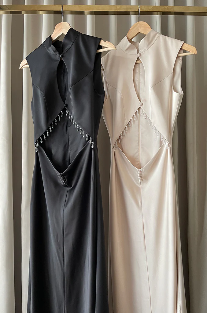 Chandelier Sleeveless Dress (Swarovski Edition) - Image 10