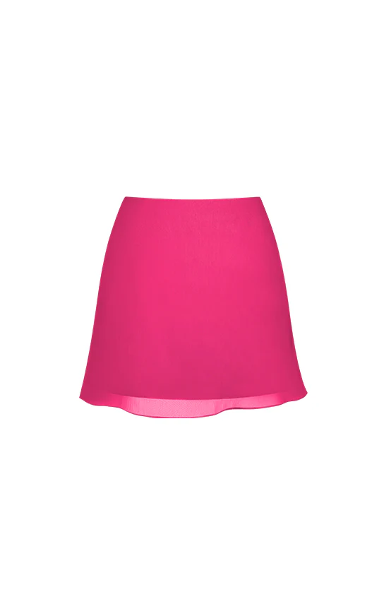 Chiffon Mini Skirt - Image 12