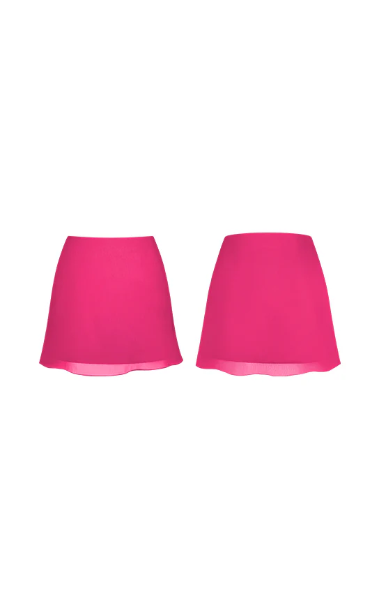 Chiffon Mini Skirt - Image 14