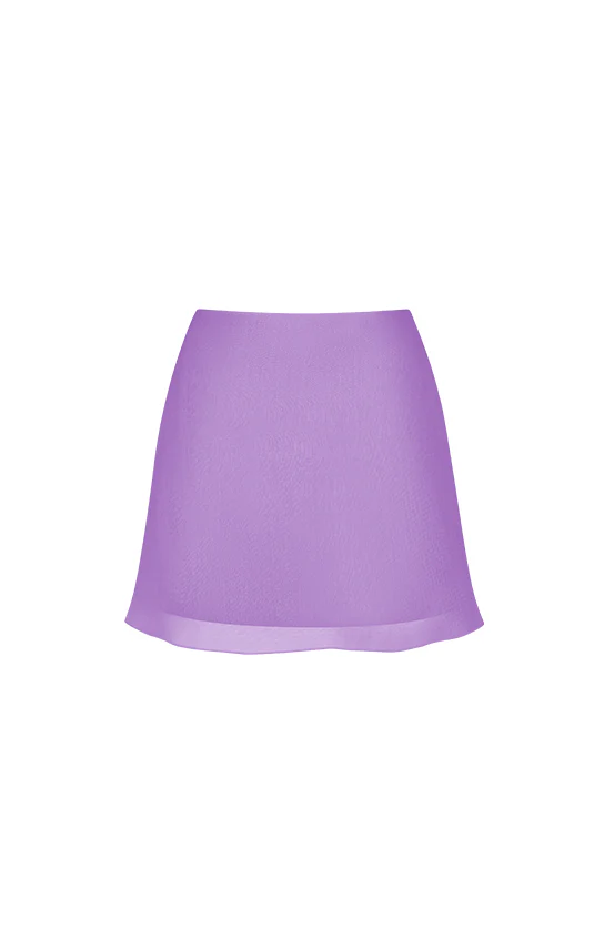 Chiffon Mini Skirt - Image 15