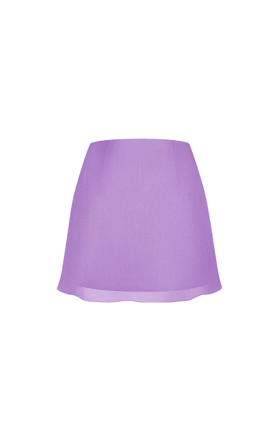 Chiffon Mini Skirt - Image 16