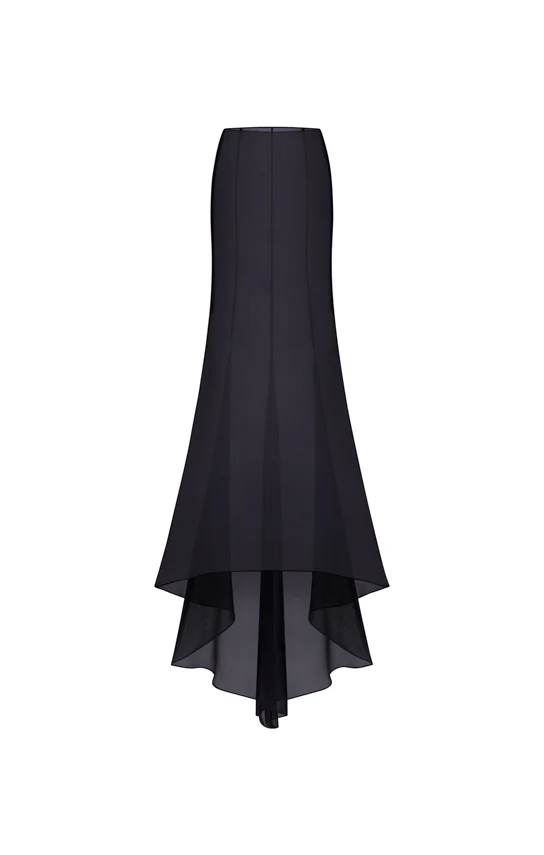 Classic Fishtail Maxi Skirt - Image 14
