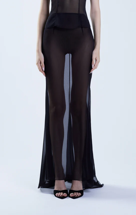Classic Fishtail Maxi Skirt - Image 2