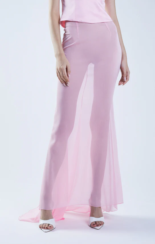 Classic Fishtail Maxi Skirt - Image 5