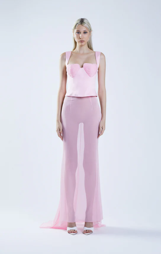 Classic Fishtail Maxi Skirt - Image 6