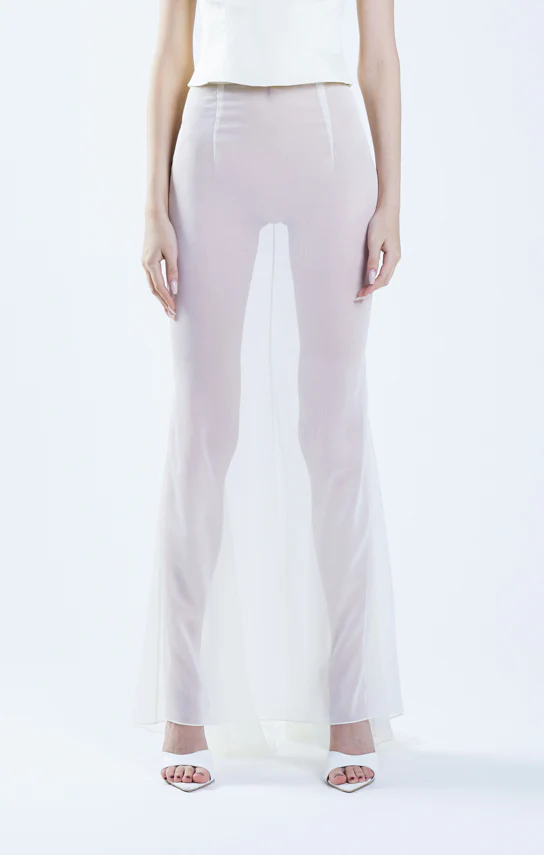 Classic Fishtail Maxi Skirt - Image 7