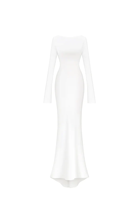 Classic Long Sleeve Dress - Image 2