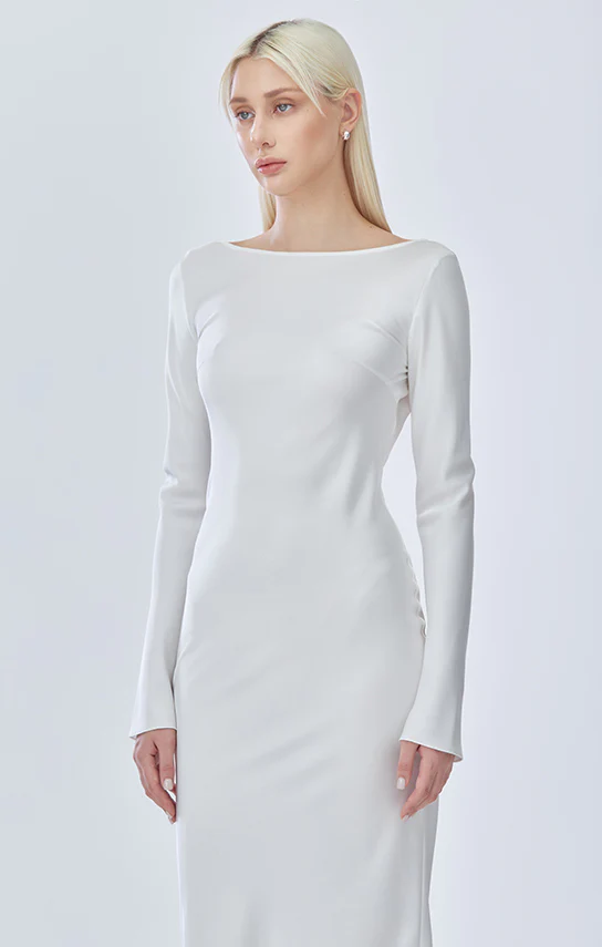 Classic Long Sleeve Dress - Image 5