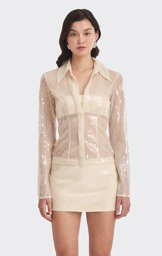 Classic Sequin Shirt - Image 2