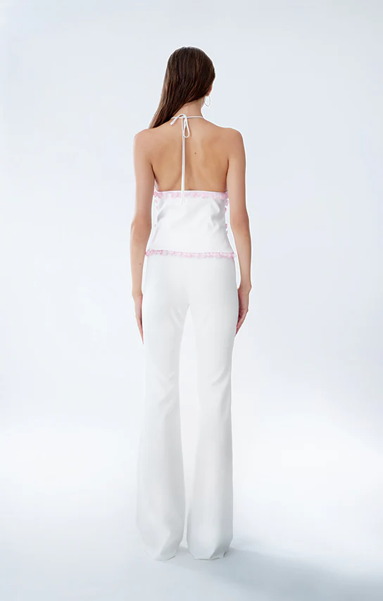 Mini Ruffle Bustier (Denim) - Image 3