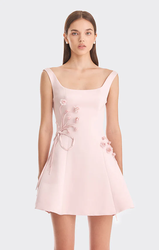 Corset A Line Mini Dress - Image 2