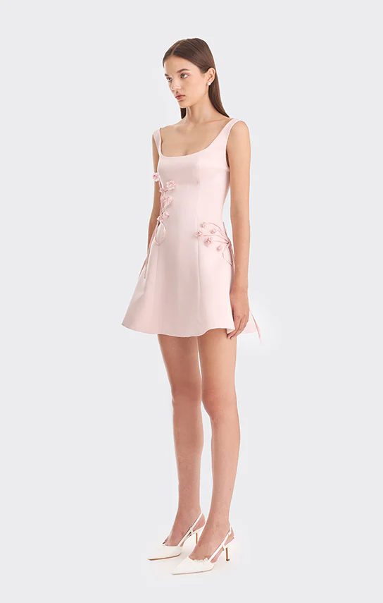 Corset A Line Mini Dress - Image 4