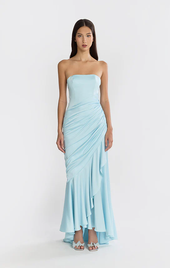 Corset Draped Dress
