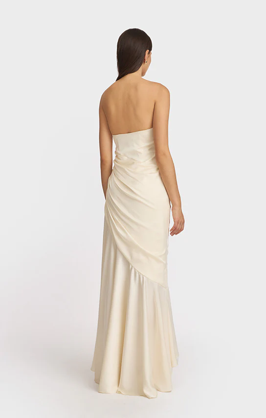Corset Draped Dress - Image 10