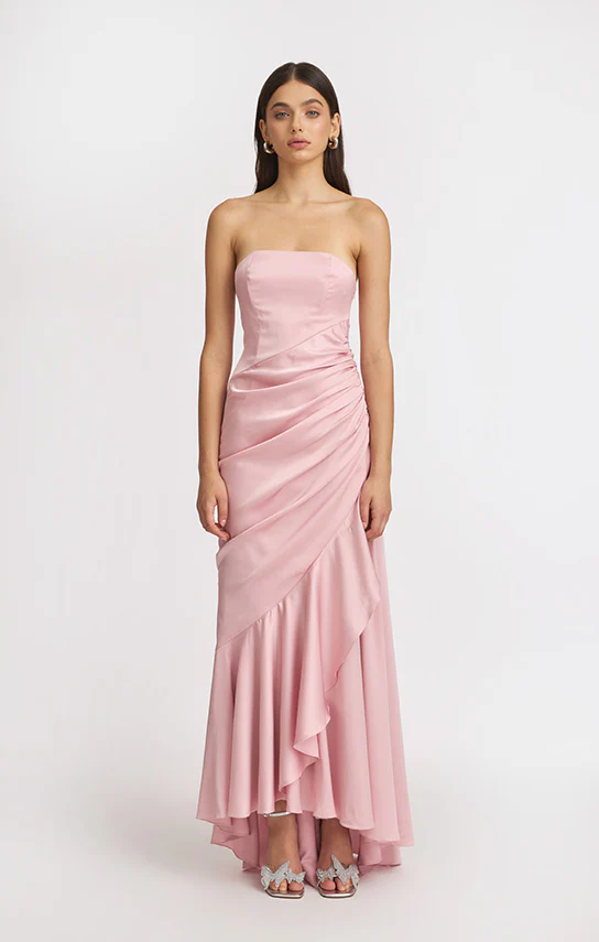 Corset Draped Dress - Image 12