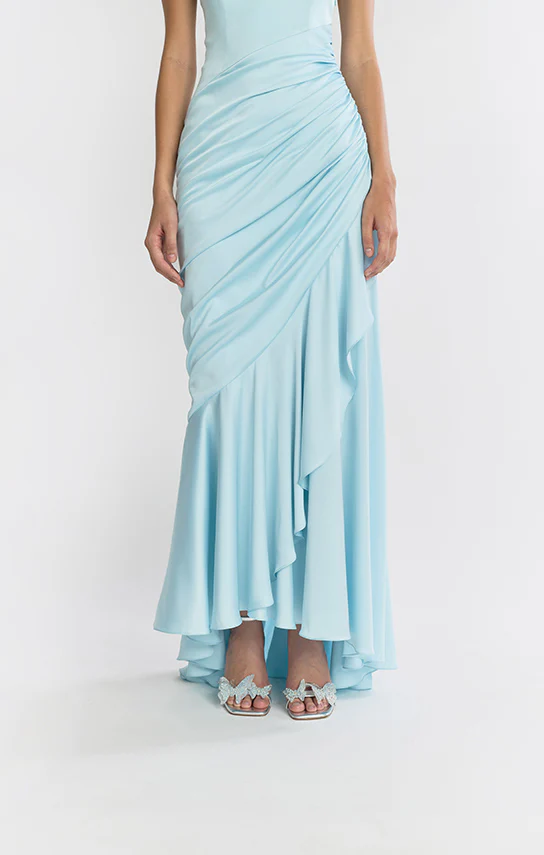 Corset Draped Dress - Image 19
