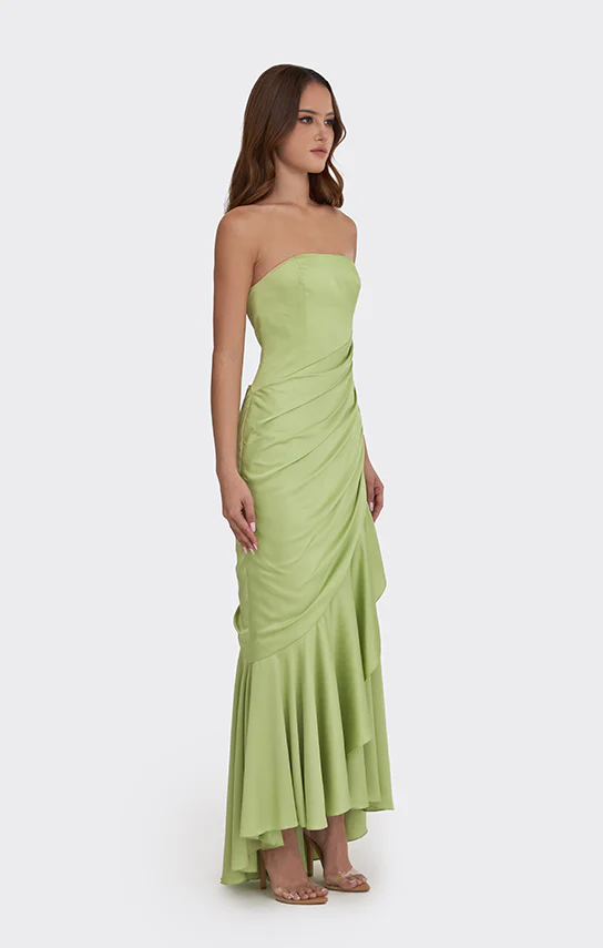 Corset Draped Dress - Image 23