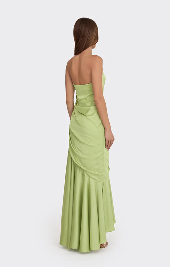Corset Draped Dress - Image 25