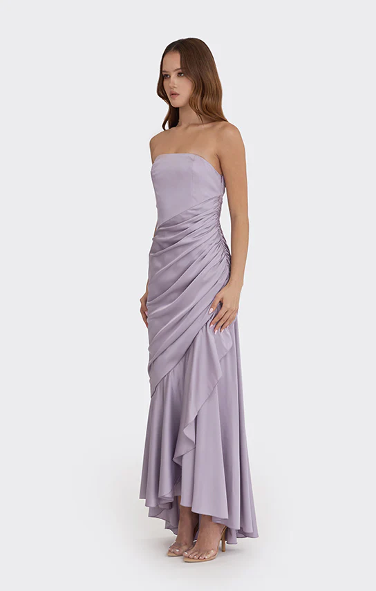 Corset Draped Dress - Image 27