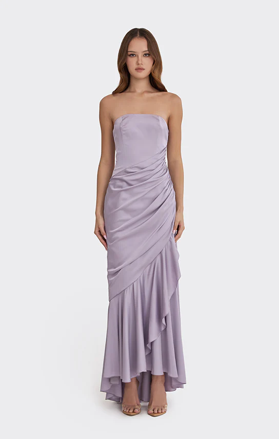Corset Draped Dress - Image 3