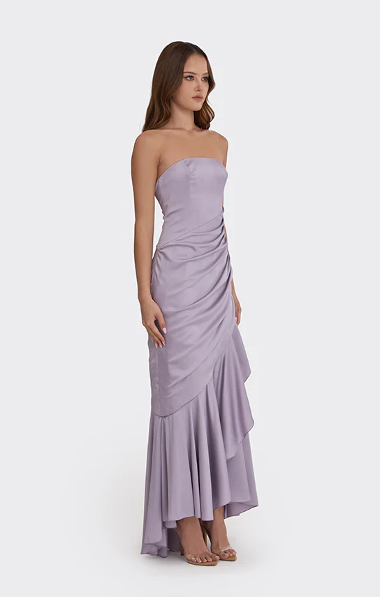 Corset Draped Dress - Image 4