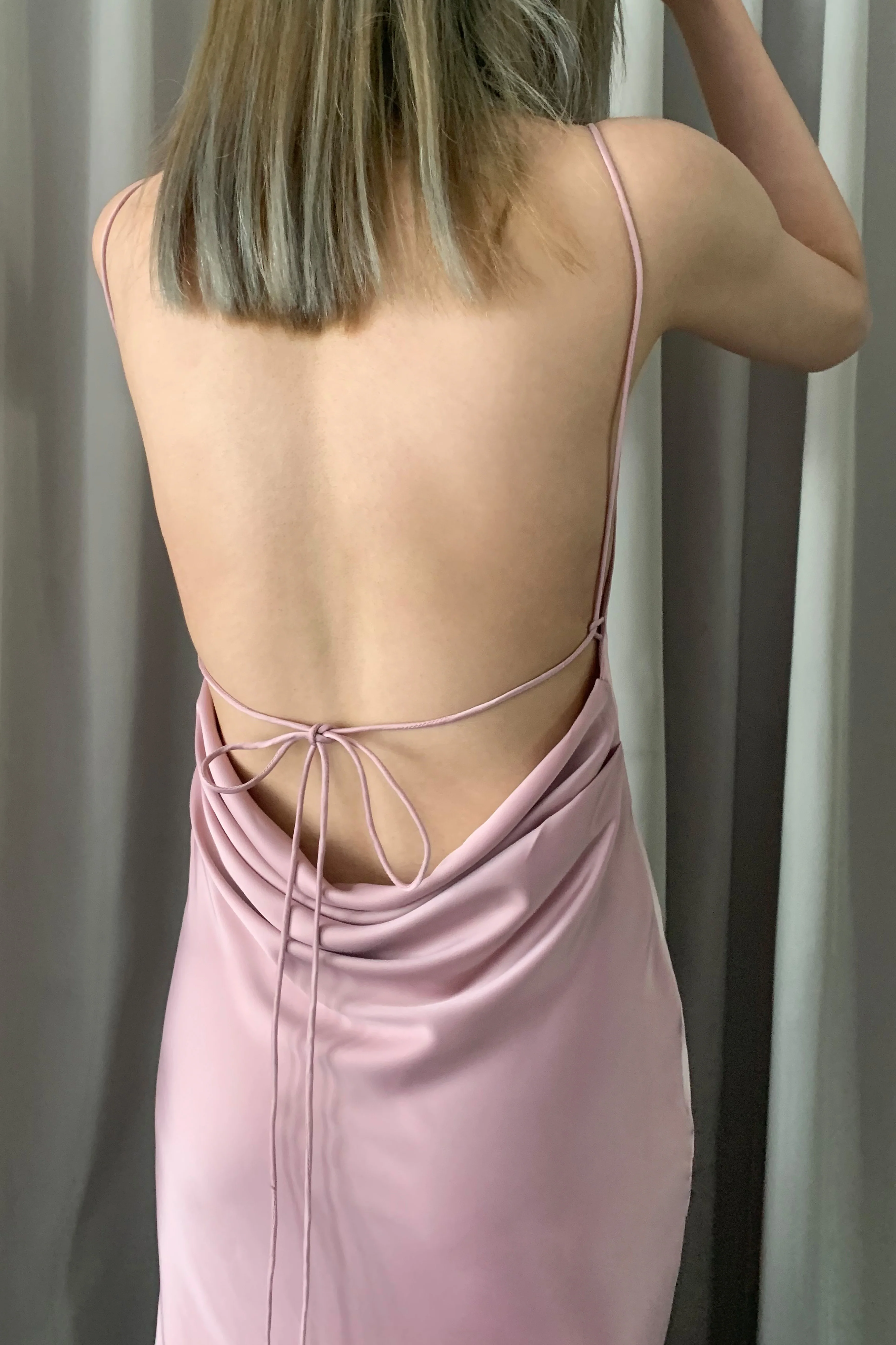 Cowl Back Dress - Image 14
