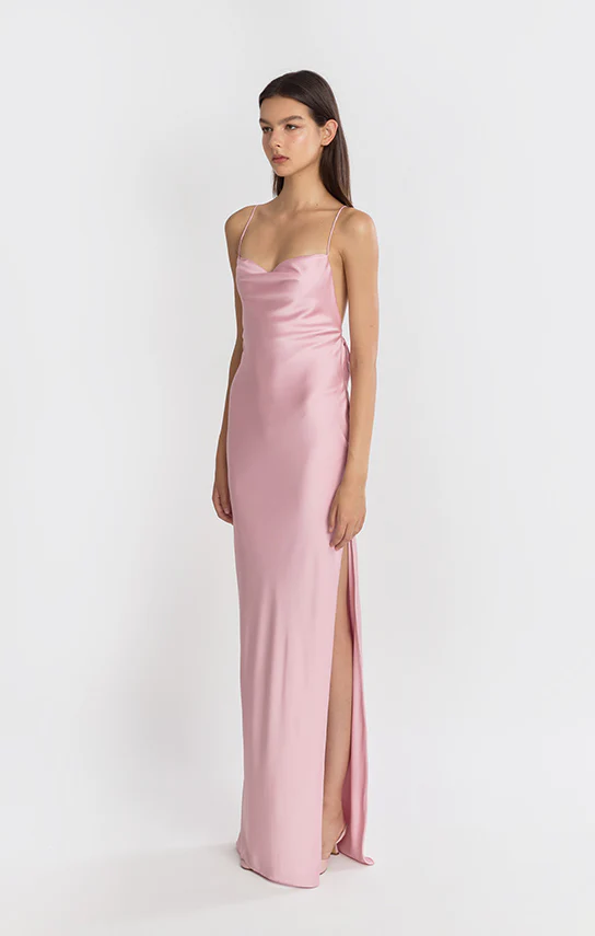 Cowl Back Dress - Image 3