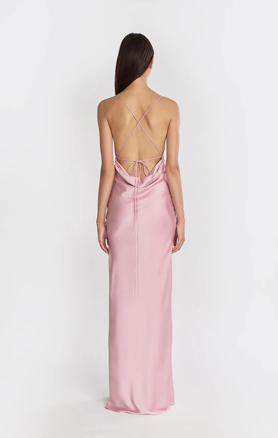 Cowl Back Dress - Image 4