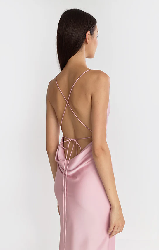Cowl Back Dress - Image 6