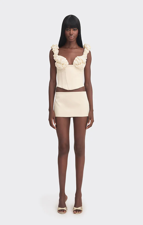 Croissant Corset Bustier