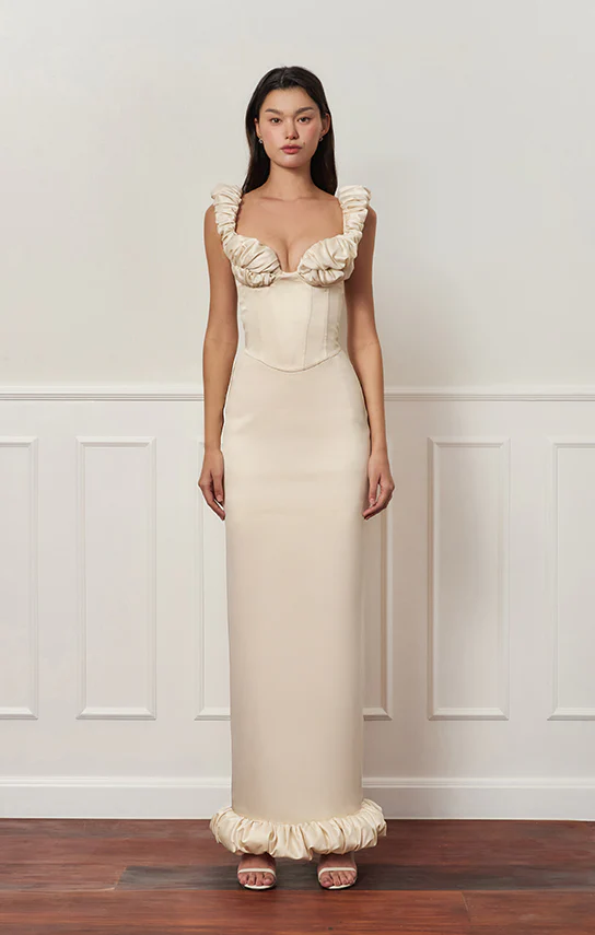 Croissant Corset Dress