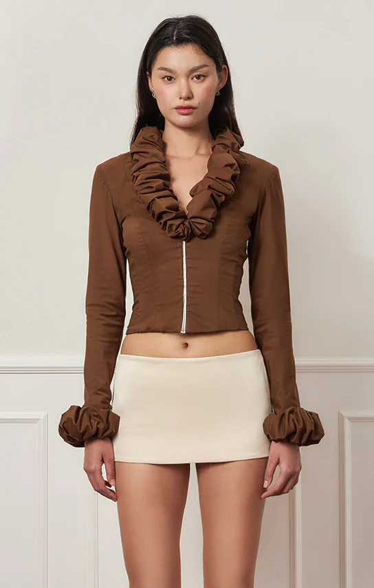 Croissant Corset Shirt - Image 6