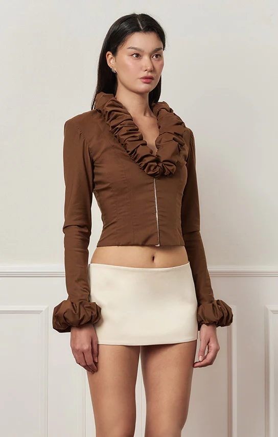 Croissant Corset Shirt - Image 7