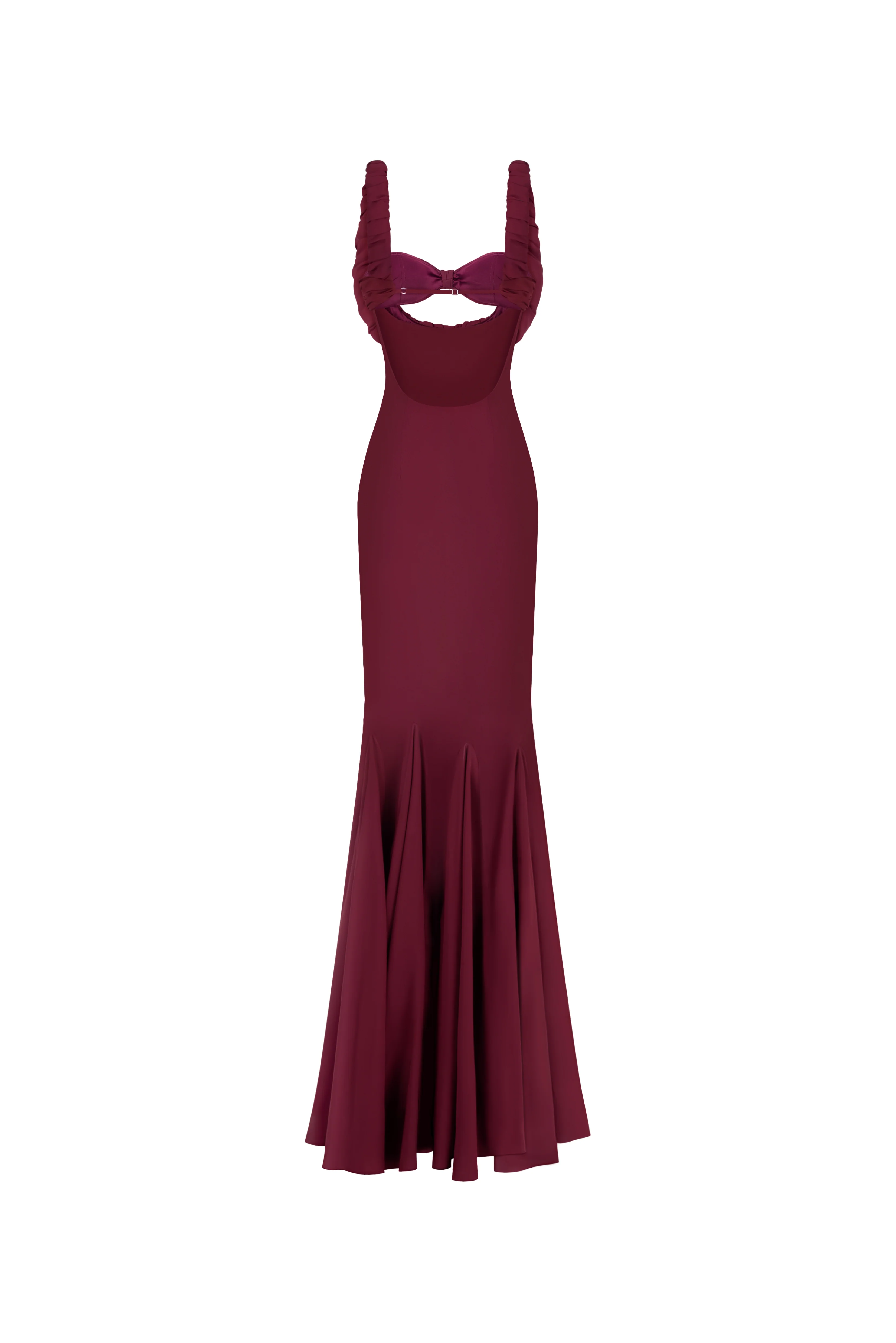 Croissant Maxi Slip Dress - Image 5