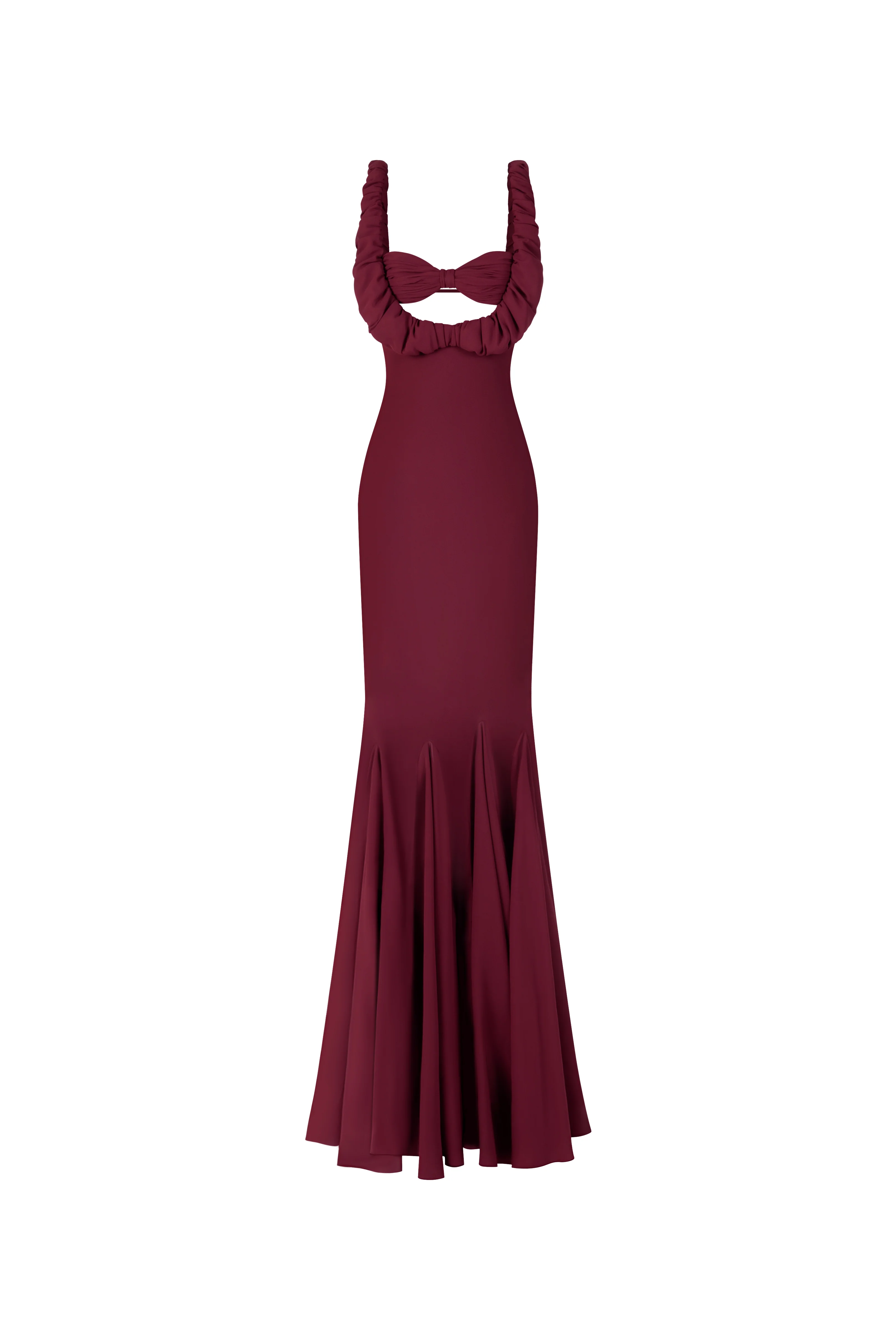 Croissant Maxi Slip Dress - Image 6