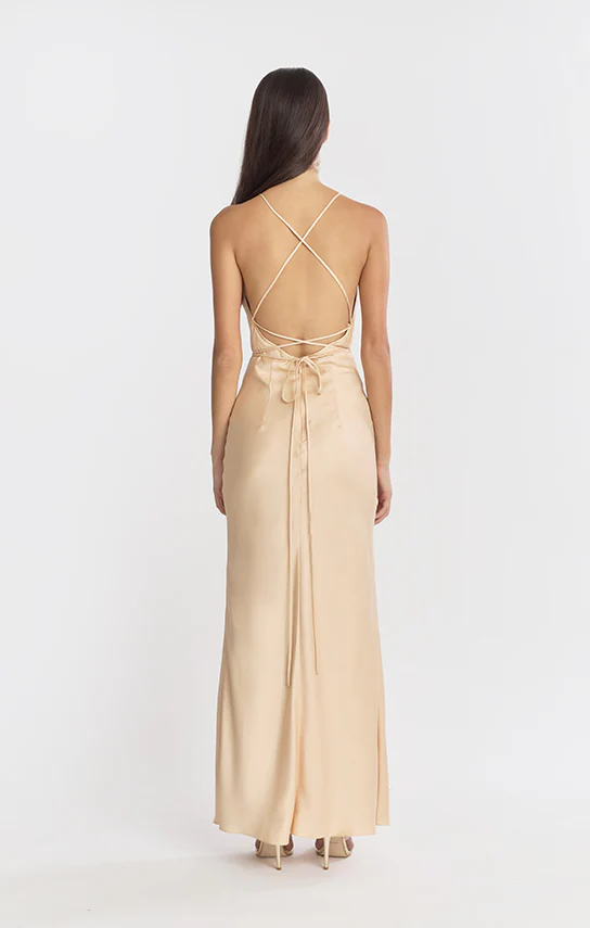 Cross Cowl Dress - Image 4