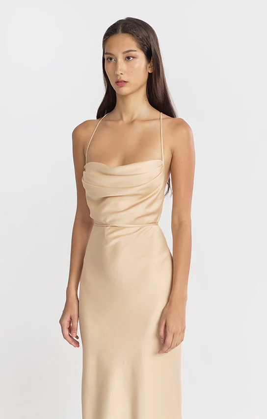 Cross Cowl Dress - Image 5