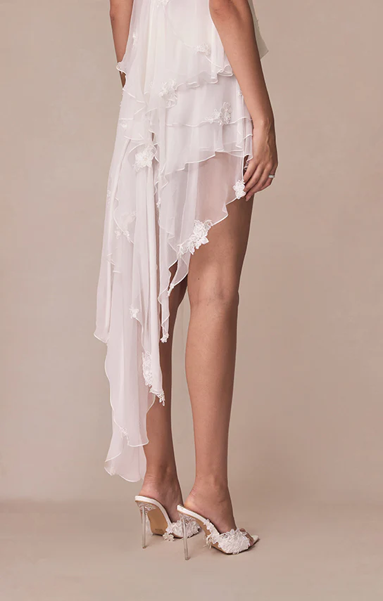 Fairy Layered Mini Skirt (French Lace) - Image 4