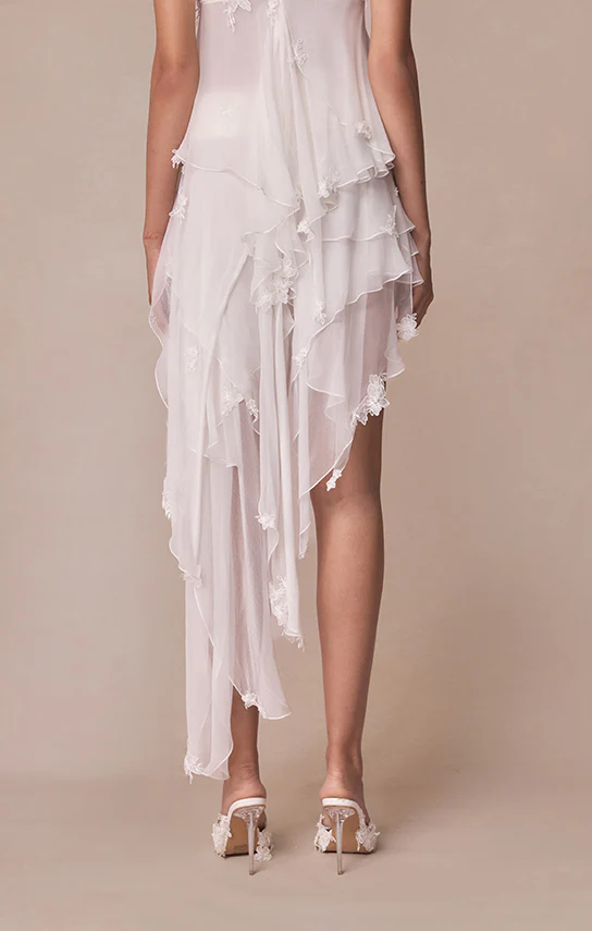 Fairy Layered Mini Skirt (French Lace) - Image 5