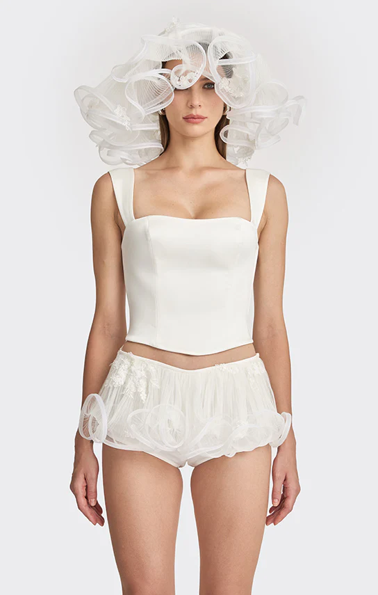 Fitted Corset Bustier - Image 3
