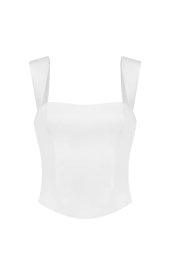 Fitted Corset Bustier - Image 4