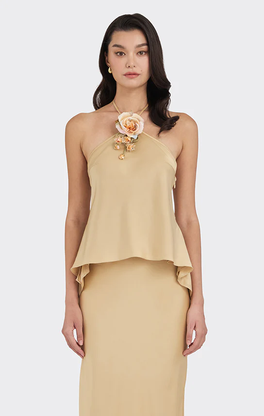 Halter Floral Mini Top - Image 11
