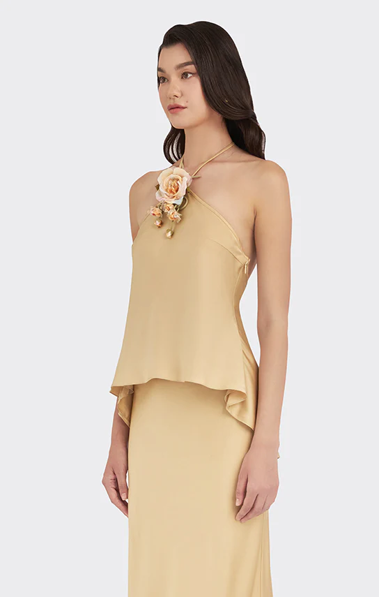 Halter Floral Mini Top - Image 16