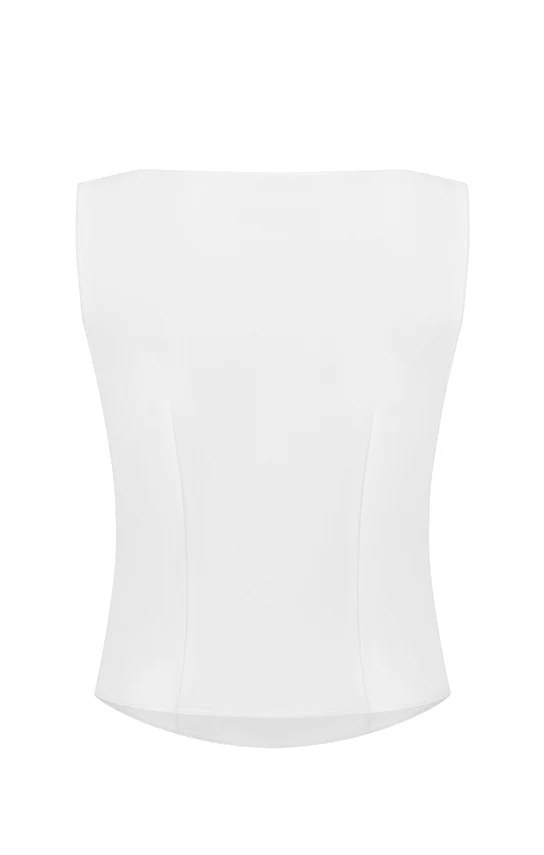 Jersey Boat-Neck Top - Image 3