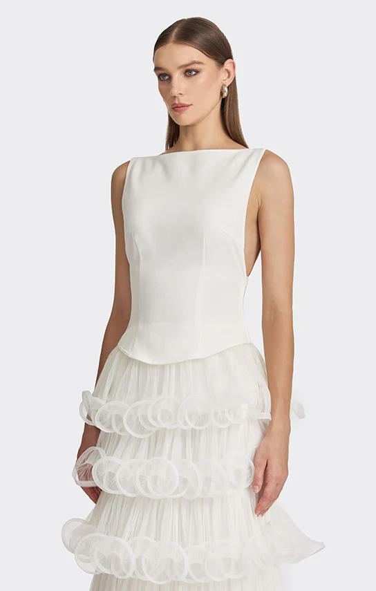 Jersey Boat-Neck Top - Image 4