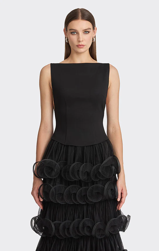Jersey Boat-Neck Top - Image 7