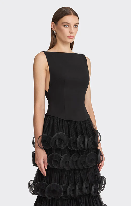 Jersey Boat-Neck Top - Image 9