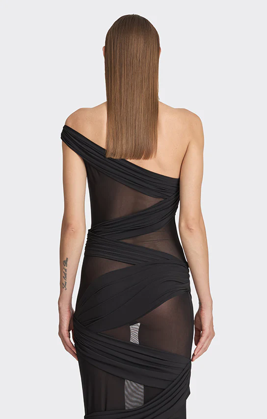 Jersey Wrap Maxi Dress - Image 10