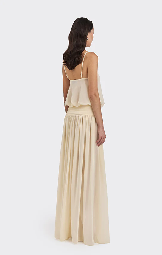 Kaia Chiffon Maxi Dress - Image 9