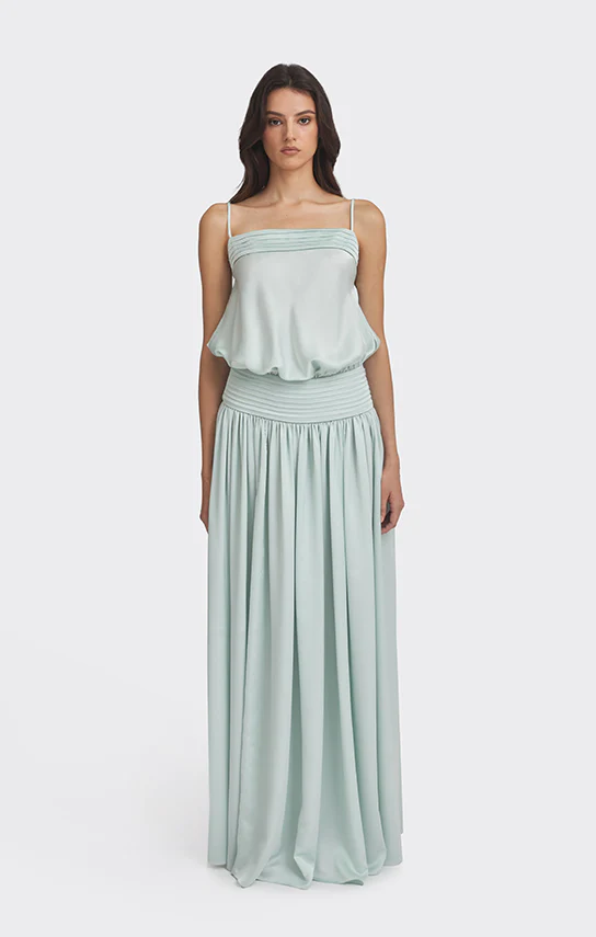 Kaia Satin Maxi Dress